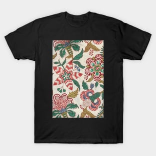 African fabric capulana floral  mask! T-Shirt